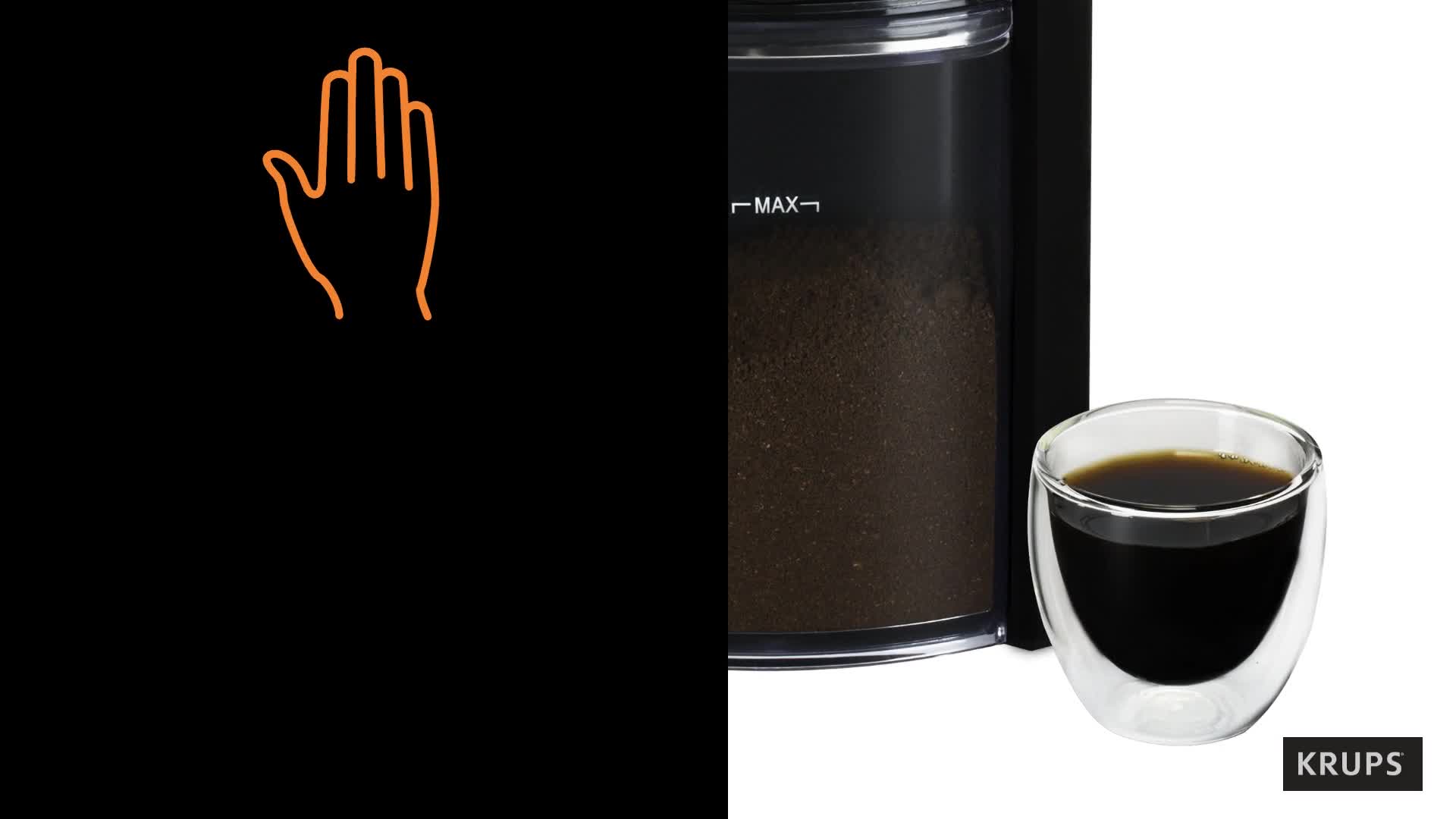 Krups GVX242 Molinillo de café profesional con sistema de muelas con torno-molido y 17 ajustes de triturado, de más fino… - Imagen 8