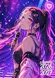 Agenda Scolaire 2026-2027: Manga Fille K-pop | Journalier (une page par...