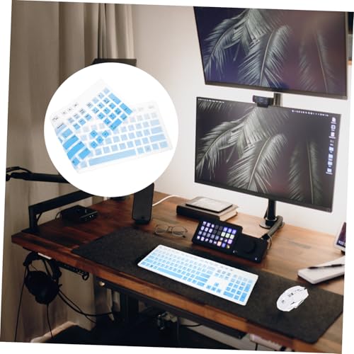 Protector de teclado de silicona lavable para Optiplex inalámbrico 5