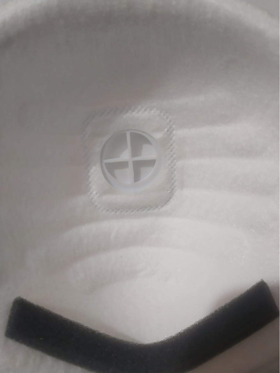AUTONEST Anti Pollution Face Mask Carbon Filters - White Colour 3