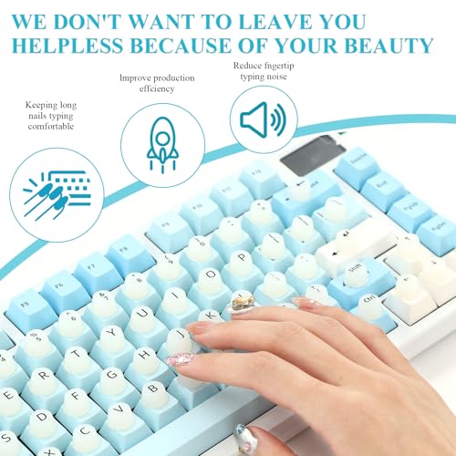 Cobertura para Teclado con Burbujas para Uñas Largas Braxan miniatura 6