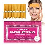 SILKDERMIS Forehead and Facial Wrinkle Patches: Anti Wrinkle Facial Patches overnight- Forehead Wrinkles Treatment 144 Pcs