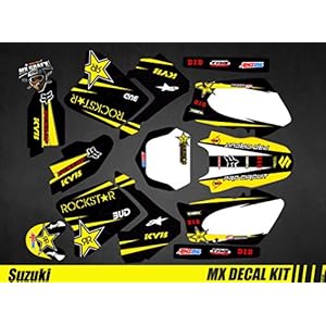 Kit Déco Moto/MX Decal Kit Suzuki RM – Rockstar