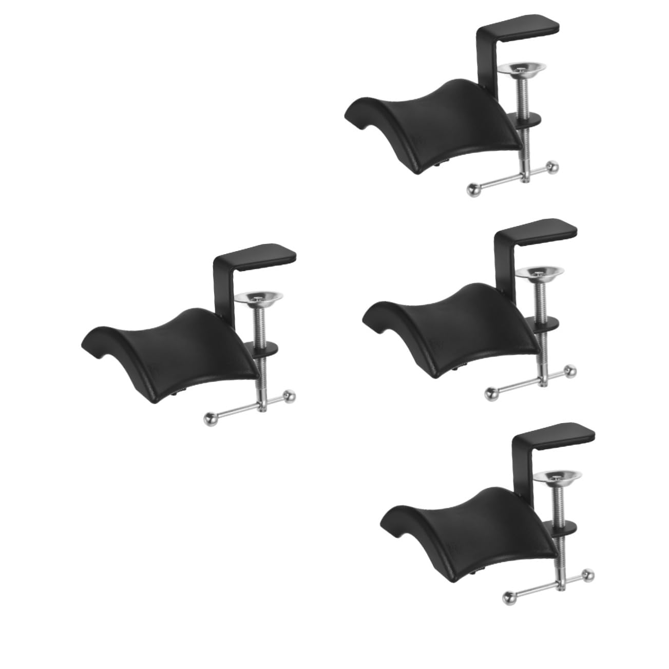 Hemobllo 4piezas Soporte De Auriculares para Escritorio Soporte De Almacenamiento y Exhibición Clip para Mesa Diseño Elegante y Funcional Compatible La Mayoría De Auriculares