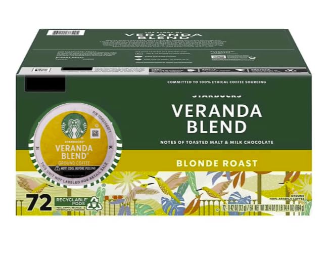 Veranda Blend K' Cup Coffee Pods, Blonde Roast (72 Count (Pack of 1))