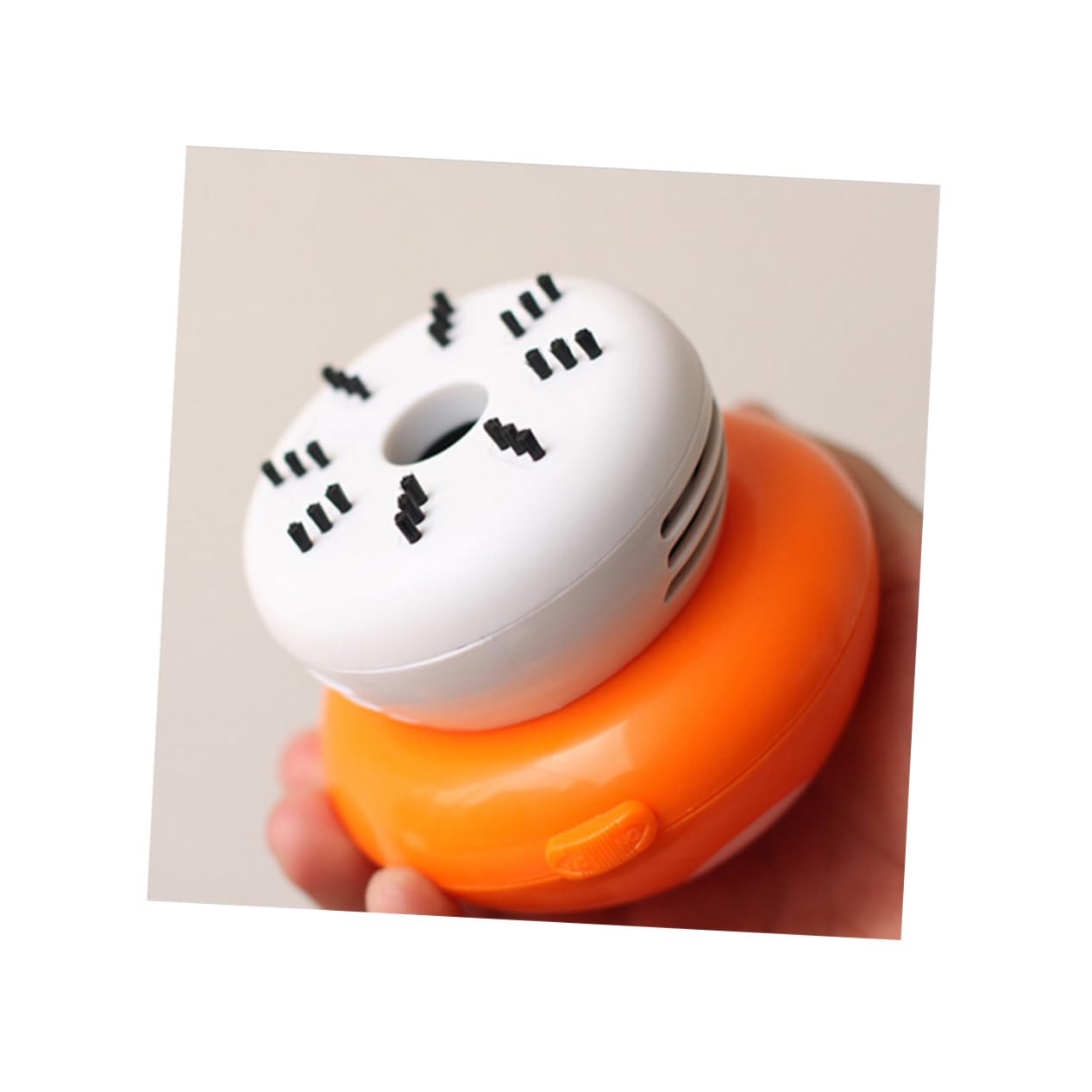 Alipis 2pezzi Mini Aspirapolvere Portatile Da Scrivania Ricaricabile Usb Per Pulire Polvere e Briciole Da Tavoli e Scrivanie Arancione
