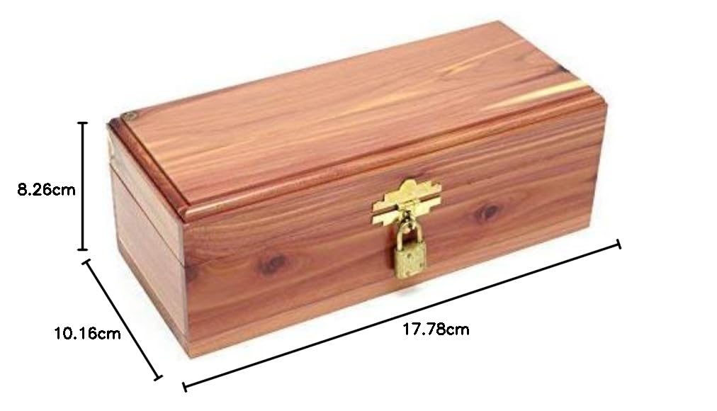 Amazon.co.jp: Cedar Essence 記念品またはメモリーボックス 長さ7