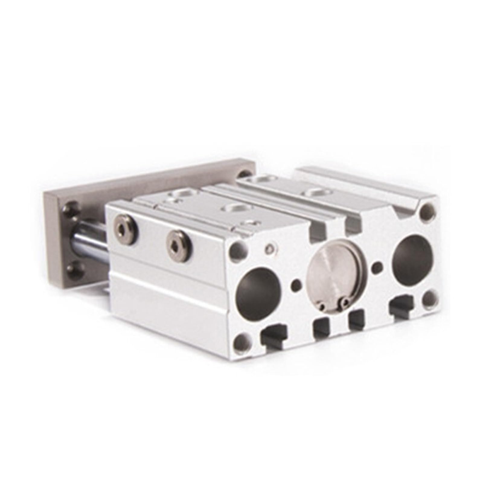 Cylinder pneumatyczny serii TC TCM, otwór 40 mm, trójkątny podnośnik TCM40, aluminiowy podnośnik pneumatyczny z łożyskiem z magnesem, podwójny efekt (TCM40X30S)