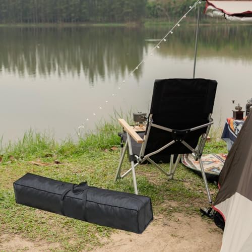 Travel Duffel Bag Large Sports Equipment Storage with Zipper Dustproof Long Luggage Bag Water Resistant for Tent Pole Gym, 100cmx25cmx25cm2