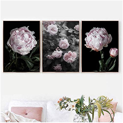 Affiches fleurs pivoine rose pour créer une ambiance romantique