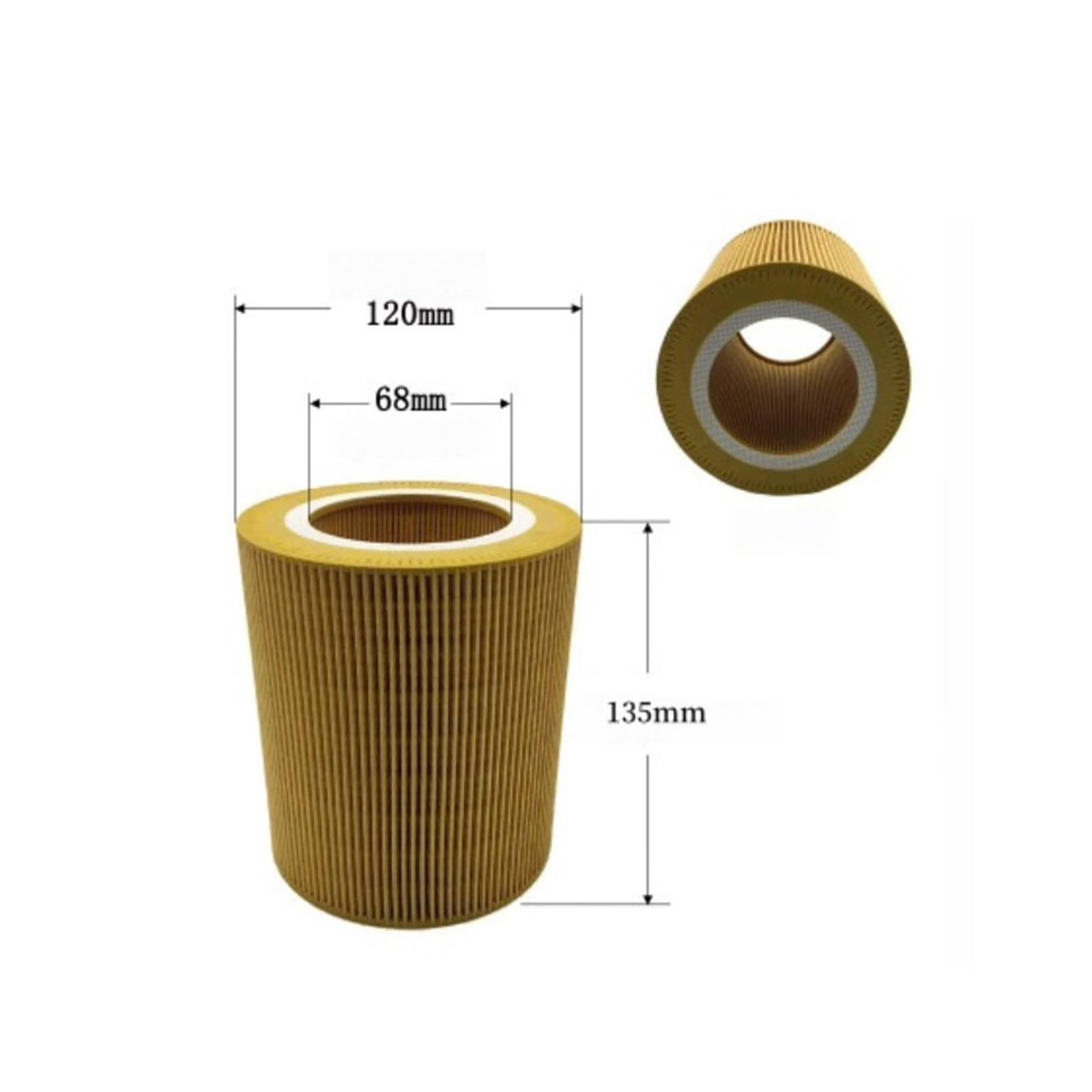 CLEUFWKO 1pcs Oil separator 6211472500 6221372400 Oil filter 6211472200 Air Filter 6211472300(6211472300 1pcs)