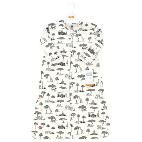 Image of Hudson Baby Unisex Baby Long Sleeve Cotton Jersey Sleeping Bag