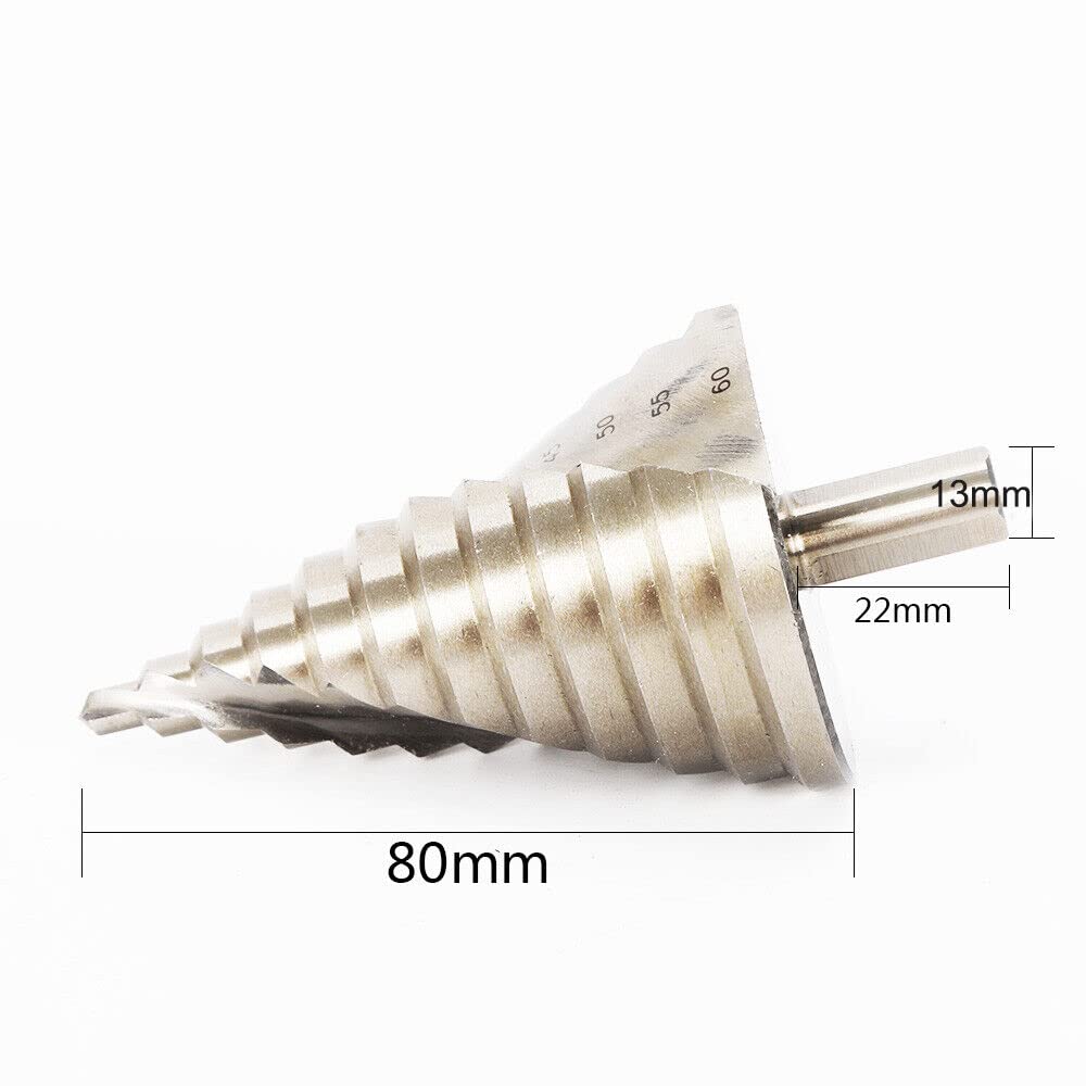 HSS wiertło stopniowe 6-60 mm HSS wiertło stożkowe do metalu, drewna, tworzywa sztucznego