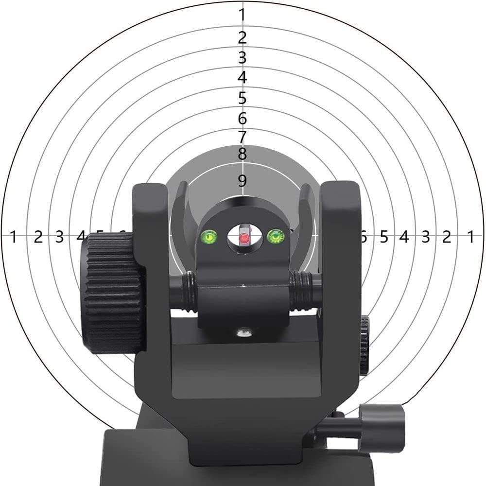 Front and Rear Folding Fibre Optic Iron Sight Set for 21mm Picatinny Rails For Rifle Scope Tactical