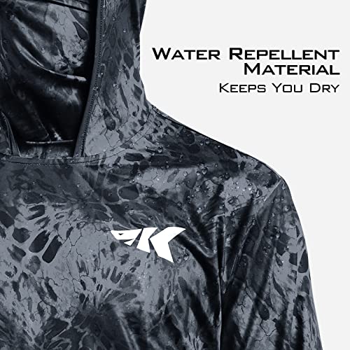 KastKing UPF 50 Fishing Hoodie Shirt for Men and Women, Long Sleeve Fishing Hiking Shirt, Breathable Moisture Wicking2