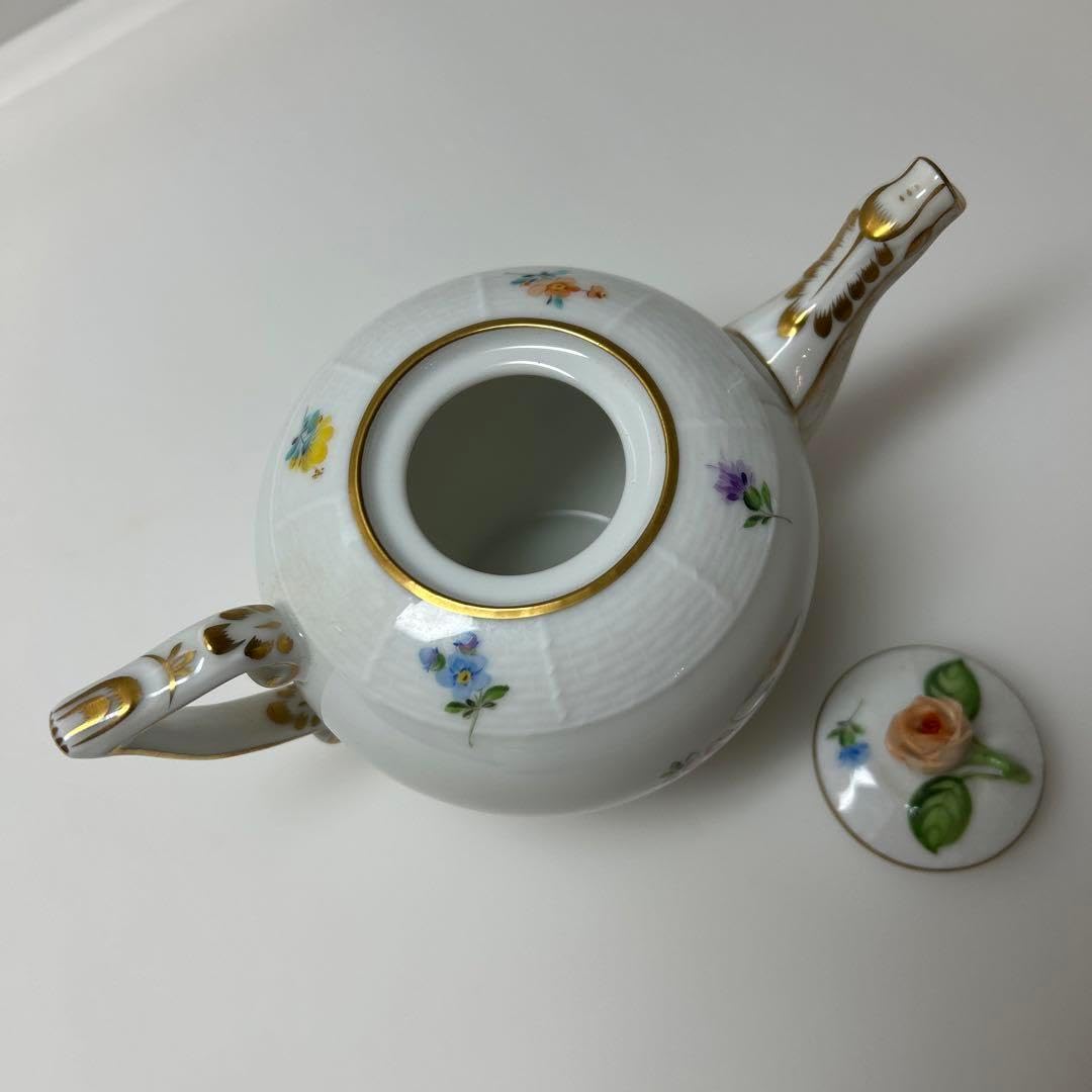 ヘレ ンド シュガーポット&ティーポット 未使用近✨ヘレンド インドの