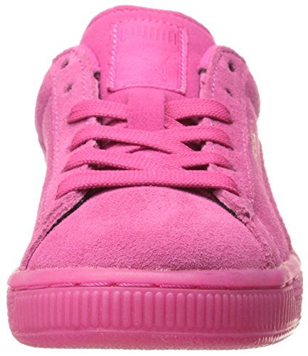 PUMA Suede Iced Fluo Kids Sneaker (Toddler/Little Kid/Big Kid) , Beetroot Purple/White, 8 M US Toddler2