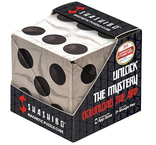 Shashibo FIMT-SHA19VP Dice Paradise - Shape Shifting Box - Award-Winning, Patented Magnetic Puzzle Cube W/ 36 Rare Earth Magnets cover