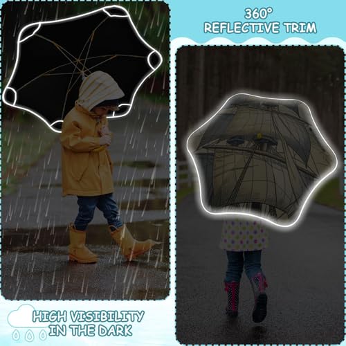 Paraguas para niños pequeños ideal para ir al colegio los días de lluvia 6