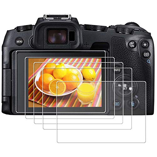 スクリーンプロテクター スクリーンプロテクター 強化ガラス キヤノン EOS RP 傷防止 ほこり 指紋 (5パック)