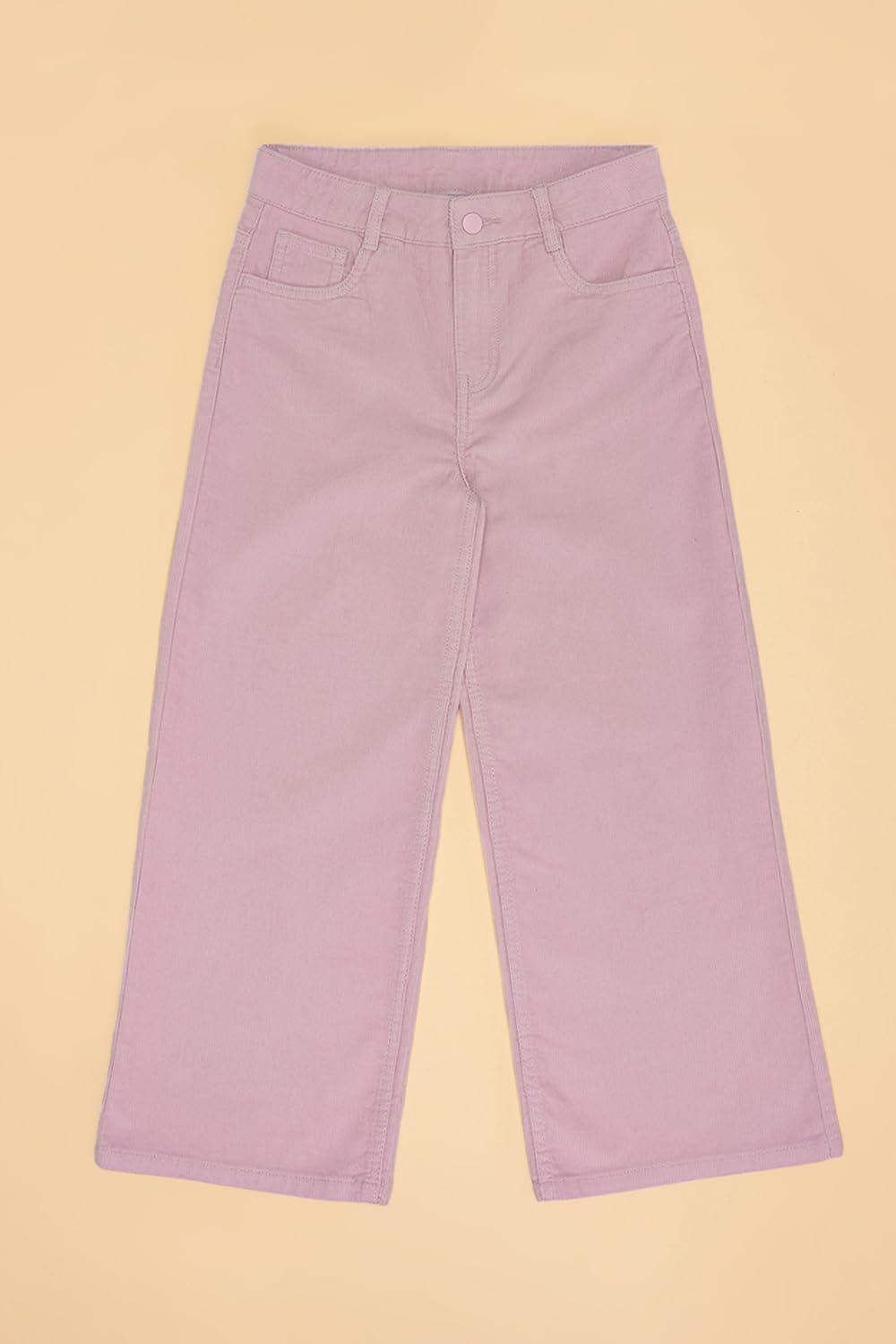 Pantaloons Junior Girl's Regular Pants (880015770005_Fairy Wren 2