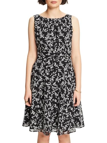 ESPRIT Damen 024ee1e354 Kleid, 002/Black 2, 32 – Ansicht 1