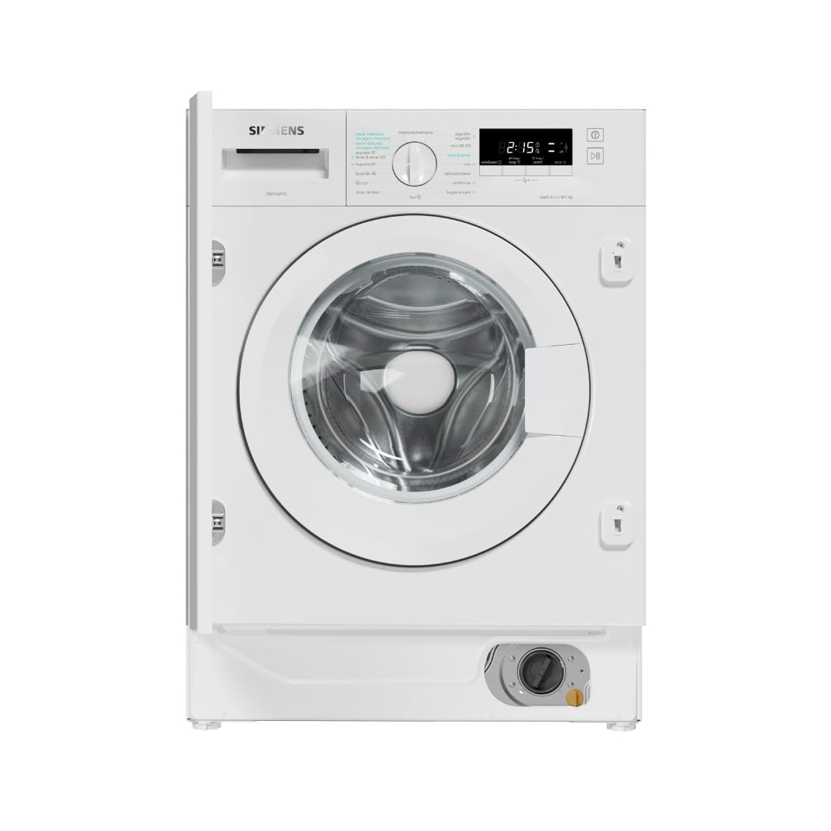 Lavadora y secadora Siemens 8/5 kg 1400 RPM Blanco - WK14D260ES