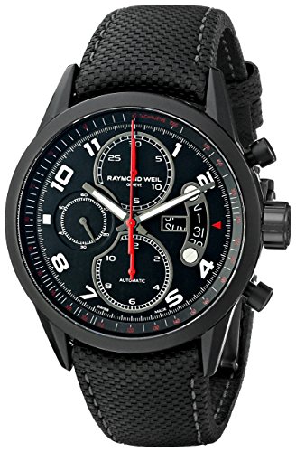 Raymond Weil Men's 7730-BK-05207 Stainless Steel Automatic Watch