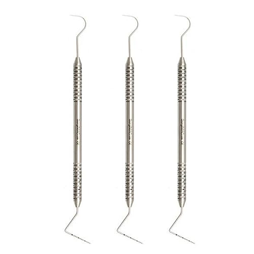 SurgiMac Explorer 23 Sonda UNC 15 Instrumento dental de doble extremo (paquete de 3)