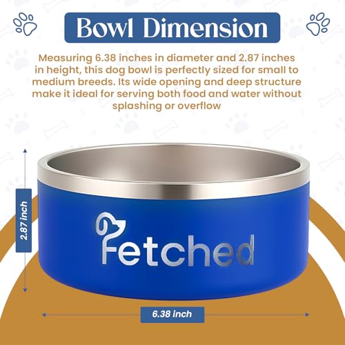 Premium Stainless Steel Bowl – Non-Slip Food & Water Bowl for Puppies, Medium & Large Dogs – Rust-Resistant, Dishwasher Safe, Durable for Daily Use - Image 6