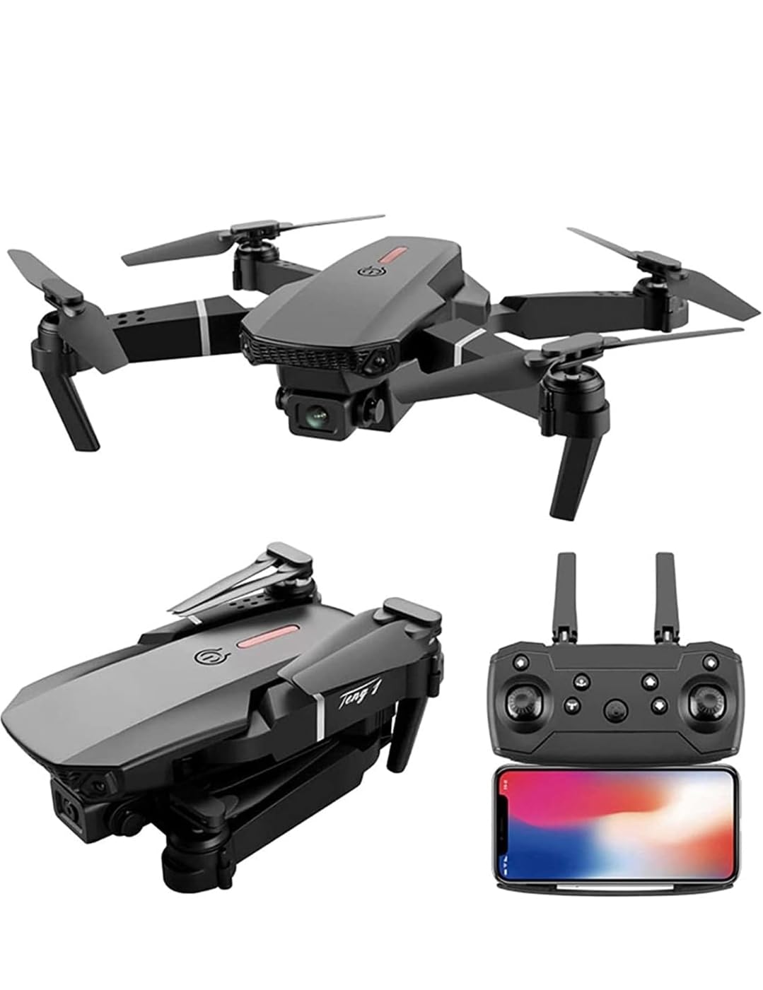 See full amazon price history chart for Foldable Toy Dronè with HQ WiFi Camera Remote Control for Kids Drone with Gesture Selfie Flips Mode App One Key Headless Mode functionality Foldable Toy Dronè with HQ WiFi Camera Remote Control for Kids Drone with Gesture Selfie Flips Mode App One Key Headless Mode functionality (B0DCWPF4TR) Amazon Price History, Amazon Price Tracker