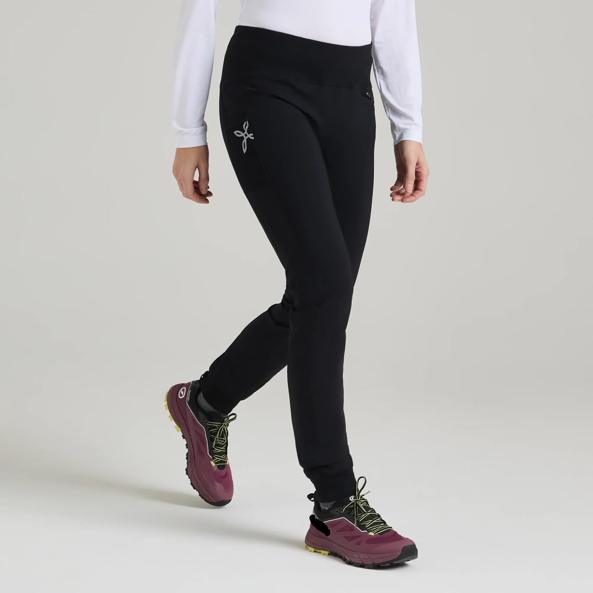 MONTURA Sound Pants Donna MPLR36W 9090 Colore Nero Pantalone Lungo Ideale per attività Outdoor Trekking e Tempo Libero