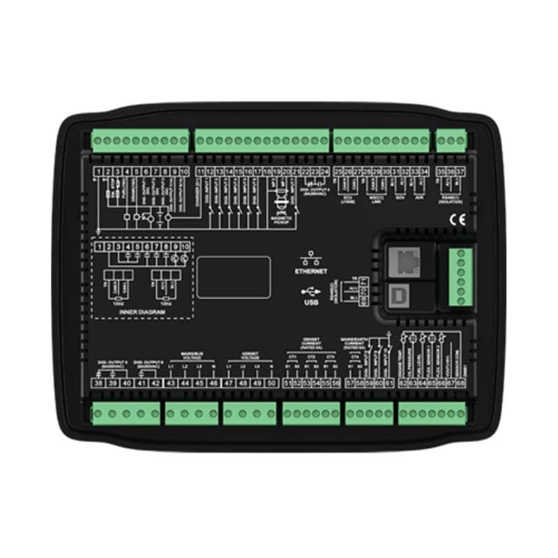 Genset Controller HGM9520N Single genset Parallel+Gov+AVR+RS485+ETHERNET