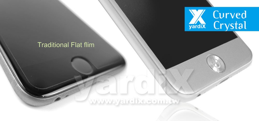 MUNDDY Protector Cristal Templado Completo Curvo 3D Para IPhone 6 Plus