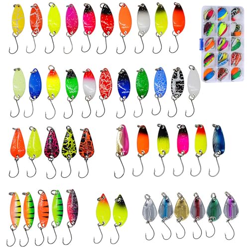 360° Angelköder Set 2025 - Rotierende Haken Für Forelle & Meeresfische