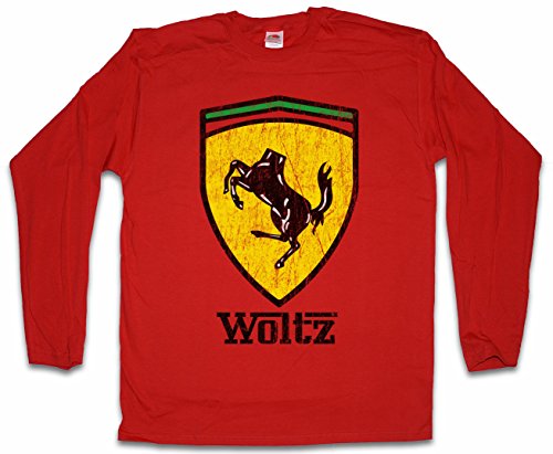 Manches Longues Woltz Horse T-Shirt en Coton Doux Respirant