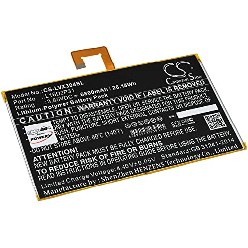 Powery Batería para Tablet Lenovo TB-X304F-ZA2J0030SE