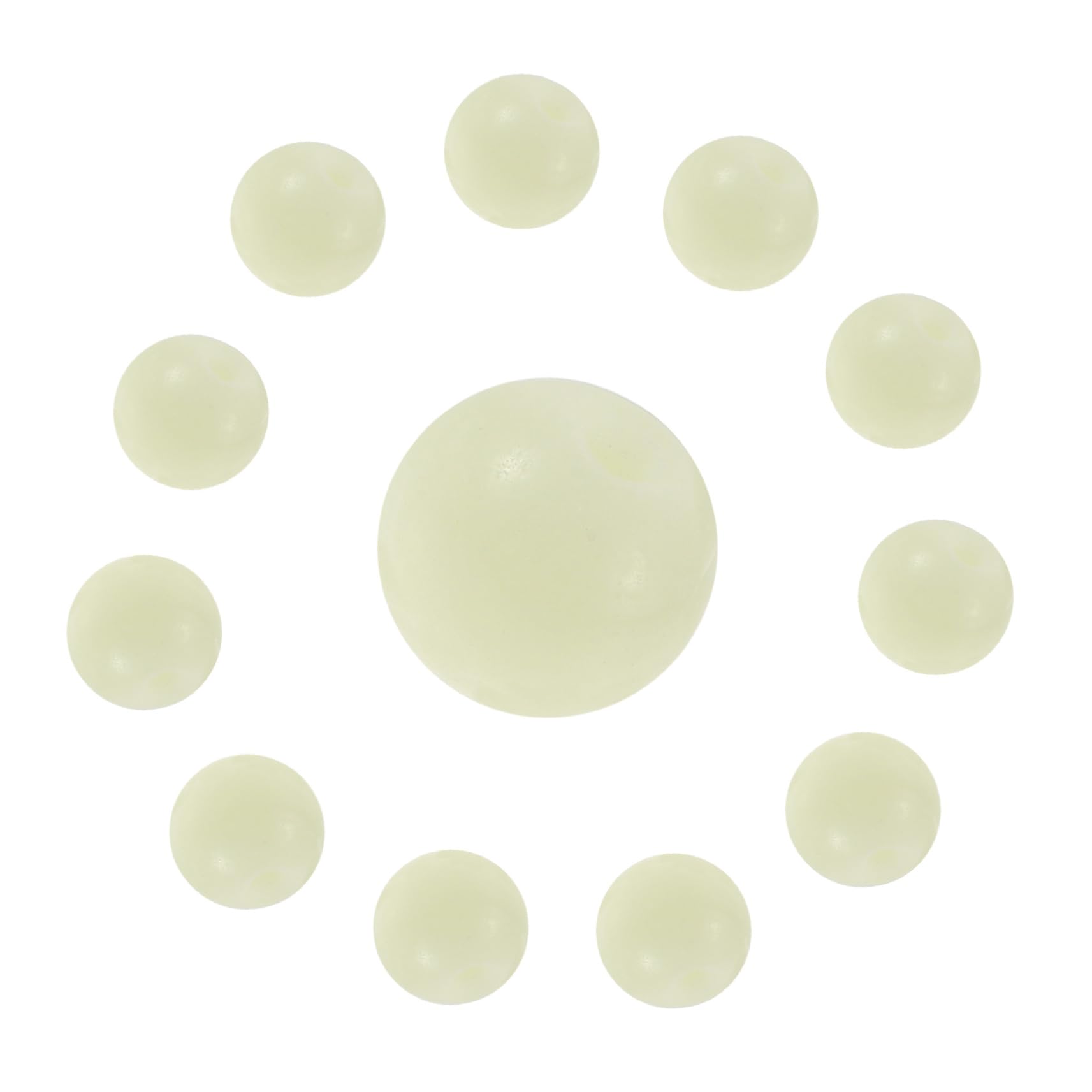 5 Ensembles Perles De Charme en Forme D'étoile Perles Cylindriques Colorées À Trous pour Le Bricolage Cerceaux Lumineuses Un Verre 100 Pièces * 5