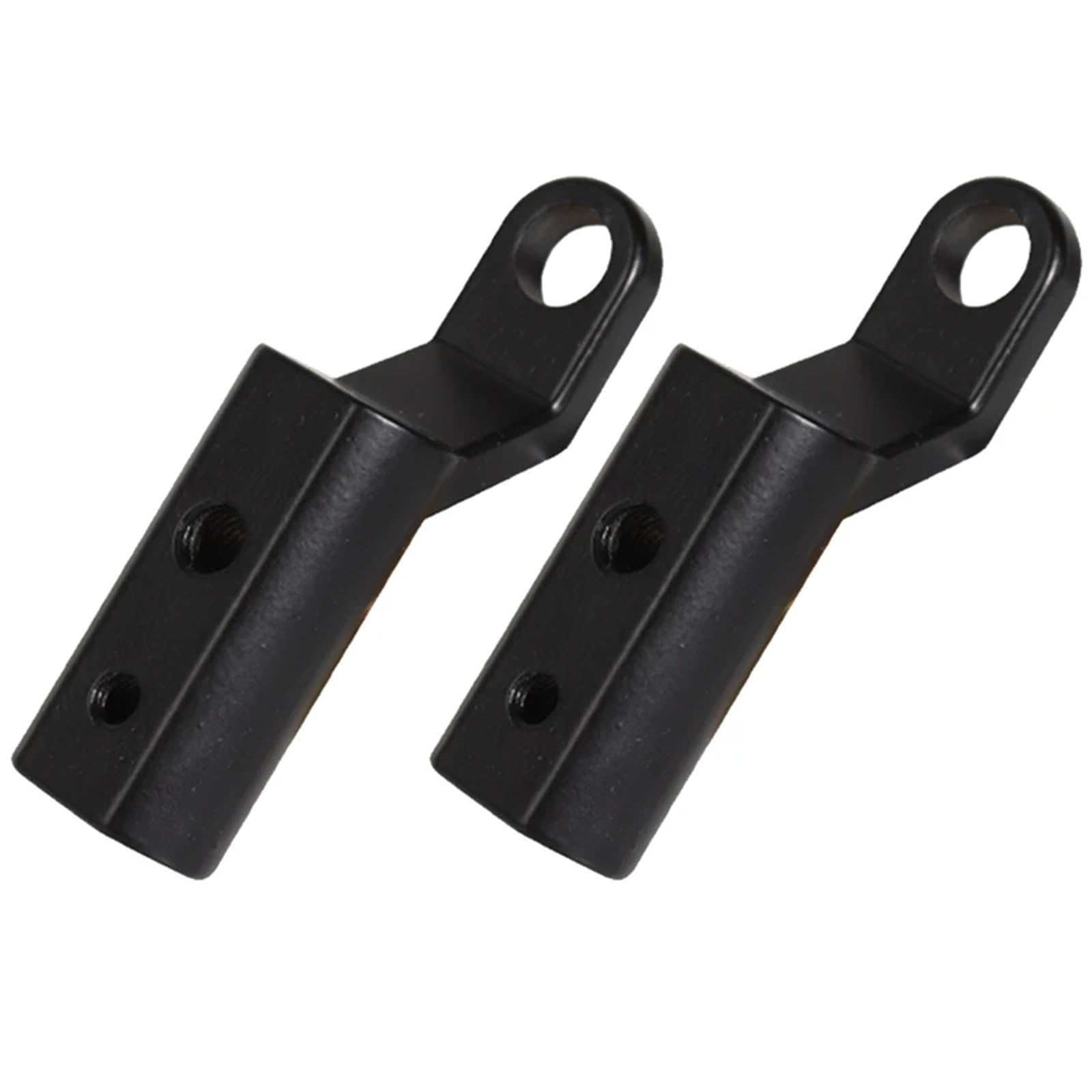 Poausjwy 2Pcs Rack Roll Cage Motorcycle Headlight Spotlight Extension Pole Bracket Aluminum Alloy Mount Holder Bar Fixture For Bike Lamp(2Pcs)