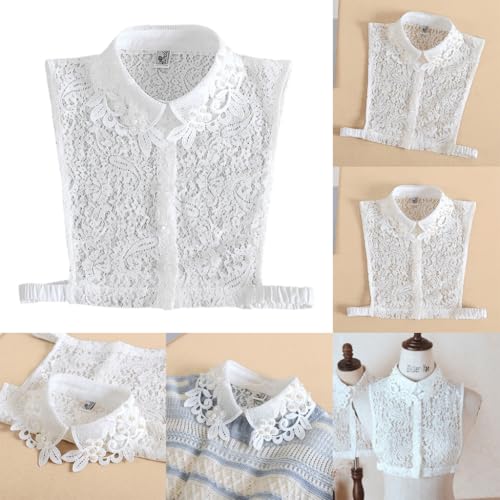 Fake Collar Detachable Dickey Collar Blouse Half Shirtirt False Collar Casual Decor2