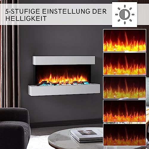 Elektro Wandkamin RICHEN Ignis Elektrischer Kamin für Innenräume