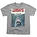 Jaws Shark Original Movie Poster Youth T Shirt & Stickers (Small)