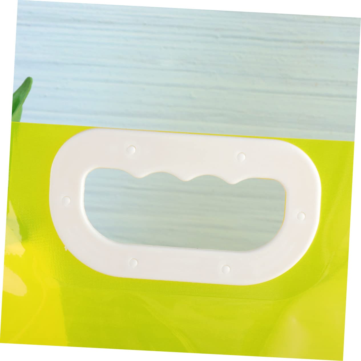 TOBBOMEY 2pcs Foldable Water Bag Portable Car Water Carrier Container for Camping Hiking Picnic Bbq Made of Food-grade Pe Easy to Carry with Handle Four Colors