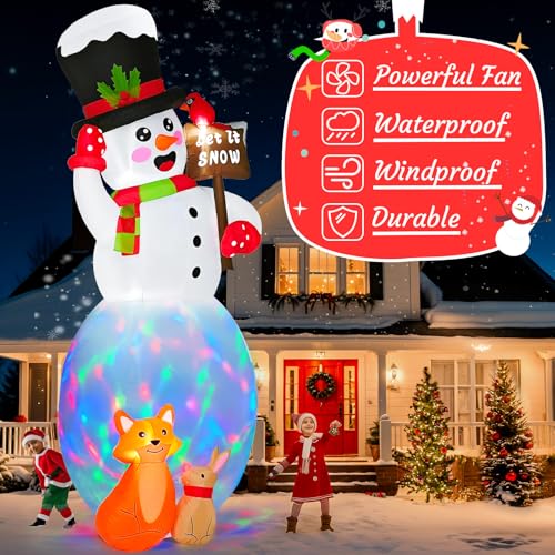 Aerwo S-CQ-XRXN 12Ft Christmas Inflatables Outdoor Decoration thumb #3