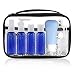 Travel Bottles Containers, TSA Approved Travel Size Toiletry Bottles Set with Toiletry Bag with Leak-Proof Travel Accessories for Liquids,Carry-On Luggage for Women/Men(Blue)