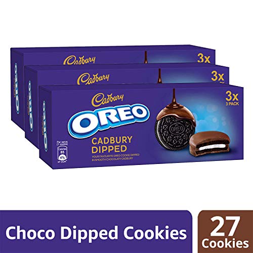 Image of Cadbury Oreo Cadbury Dipped Cookie, 150g (Pack of 3)