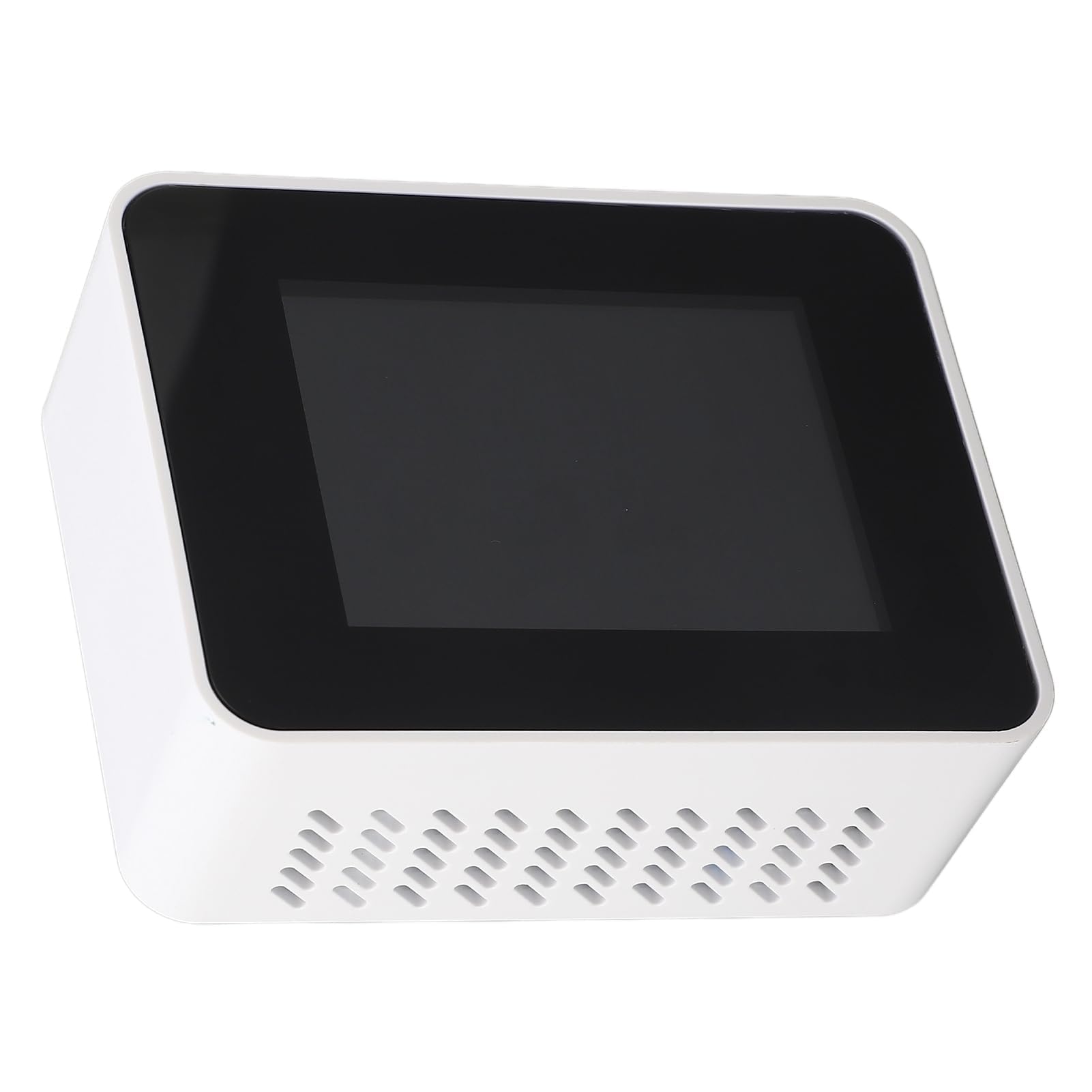 Detector de CO2 ABS Monitor de Calidad del Aire Interior con Batería 5 en 1 Dióxido de Carbono HCHO TVOC Temp Humi Meter