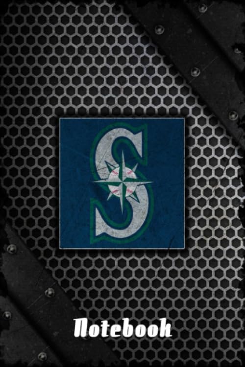 Notebook : Seattle Mariners Lined Notebook Journal 102 Pages - Independence Day Gift Types #40