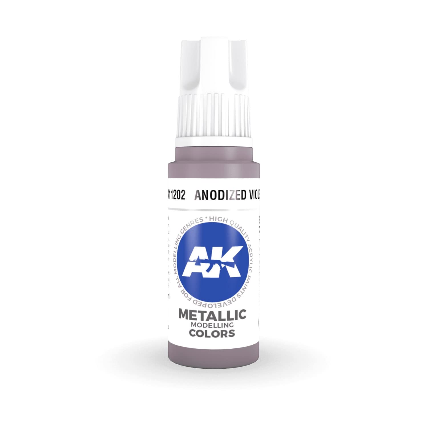 AK Interactive 3rd Gen Acrylic Anodized Violet 17ml