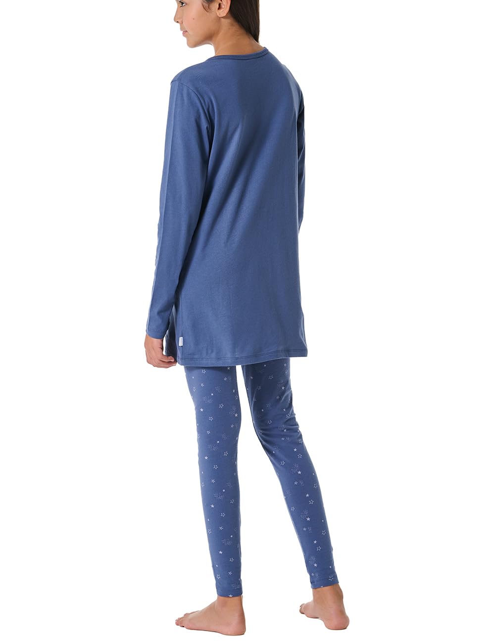 Schiesser Mädchen Schlafanzug Set Pyjama Lang - 100% Organic Bio Baumwolle - Größe 92 Bis 140 Pyjamaset (1er Pack)